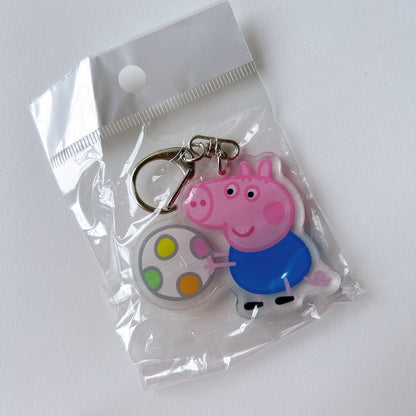 Cartoon Acrylic Keychain Charm