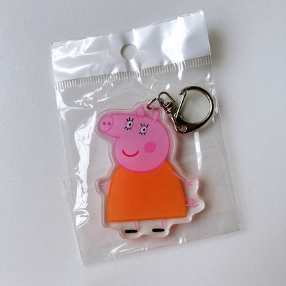 Cartoon Acrylic Keychain Charm