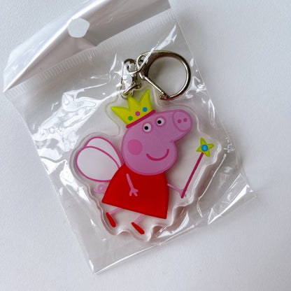 Cartoon Acrylic Keychain Charm