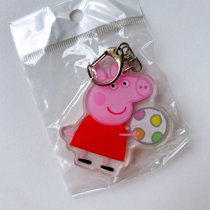 Cartoon Acrylic Keychain Charm