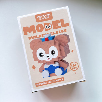 Cartoon Character Building Blocks