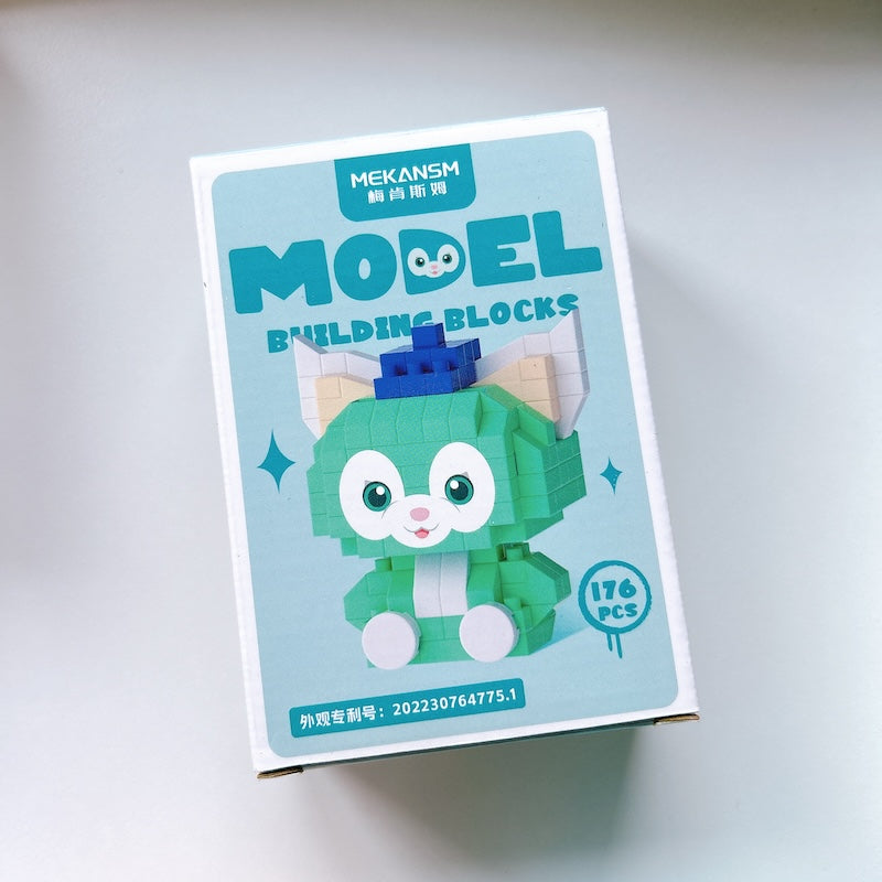 Cartoon Character Building Blocks