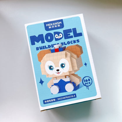 Cartoon Character Building Blocks