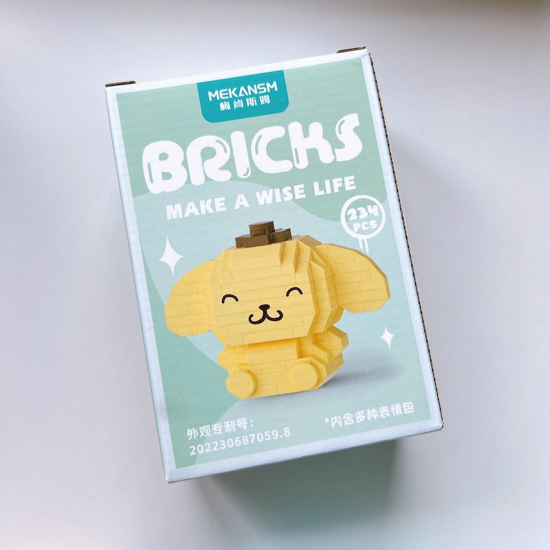 Cartoon Character Building Blocks