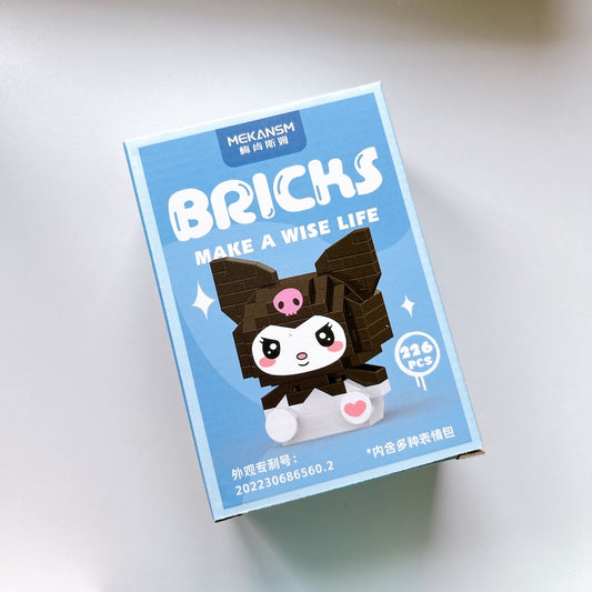 Cartoon Character Building Blocks