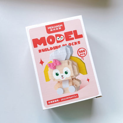 Cartoon Character Building Blocks