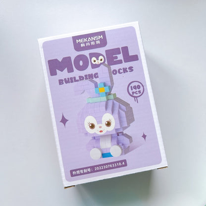 Cartoon Character Building Blocks
