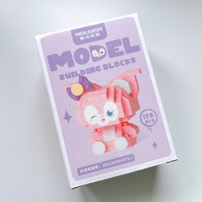 Cartoon Character Building Blocks