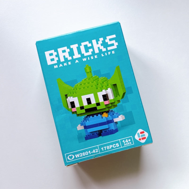Cartoon Character Building Blocks