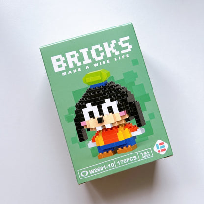 Cartoon Character Building Blocks