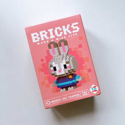Cartoon Character Building Blocks