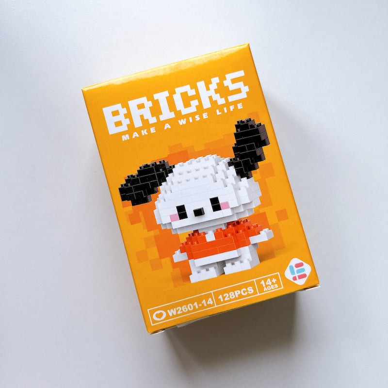 Cartoon Character Building Blocks
