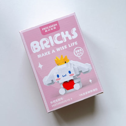 Cartoon Character Building Blocks