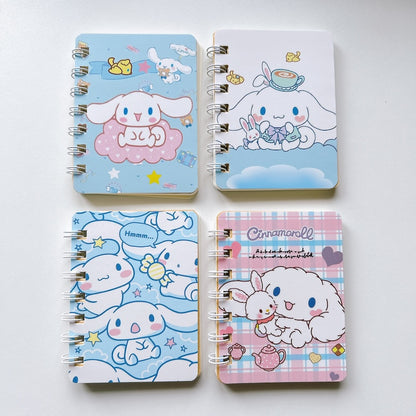 Cute Cartoon Spiral Mini Notebook