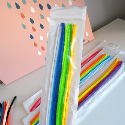 Chenille Stems 20 Color – Extra Thick & Flexible for DIY Crafts