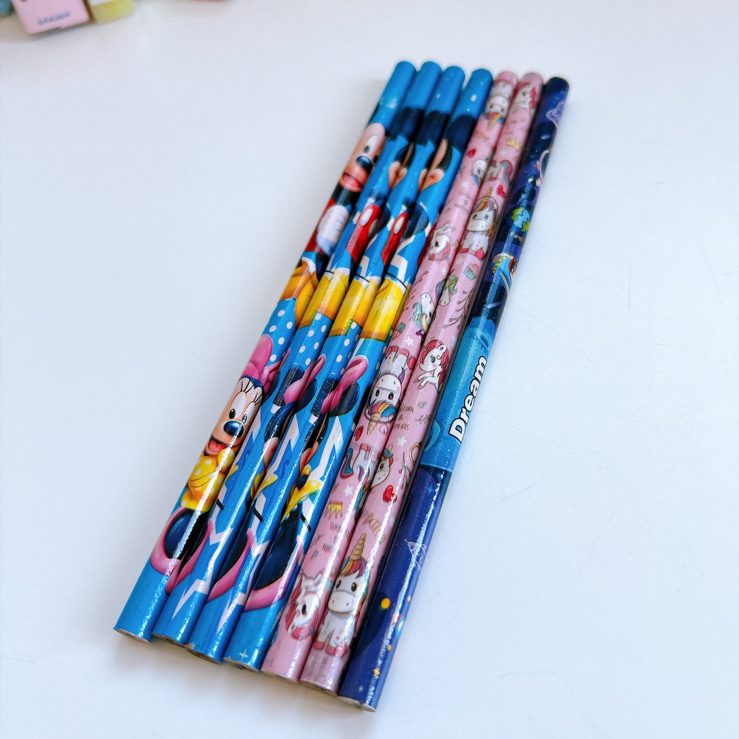 Halloween Goodie Bags for Kids – 6 Piece Set (Bag, Stickers, Keychain, Pencil, Eraser, Notebook)