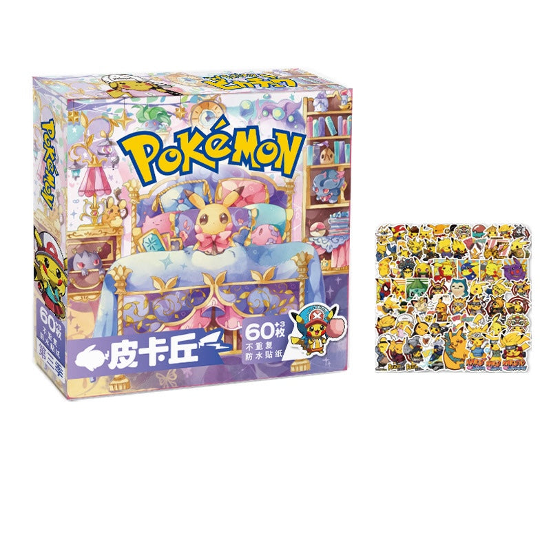 Cute Waterproof Sticker Gift Box – 63PCS Set