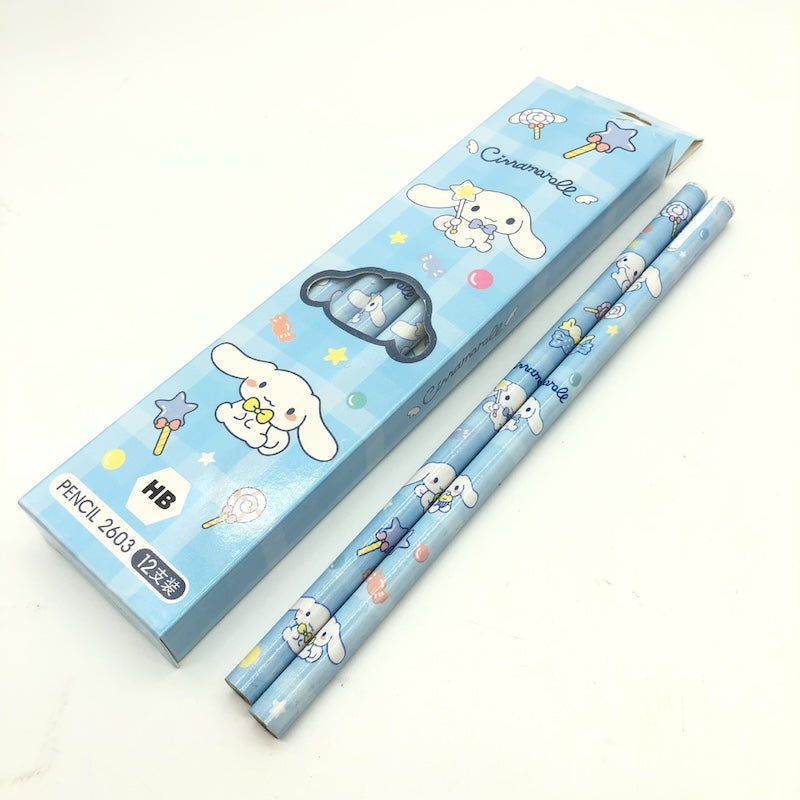 Cute Wooden Pencils – 12PCS Set (HB)