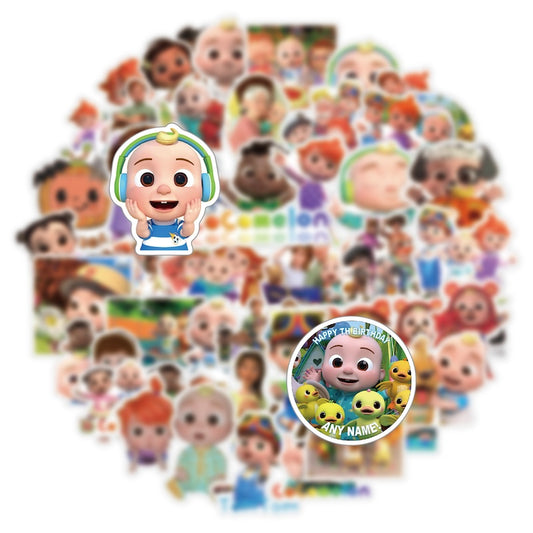 50PCS DIY Waterproof Stickers