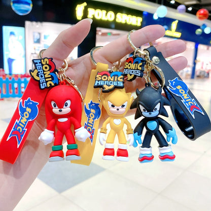 Cartoon Soft Silicone Keychain
