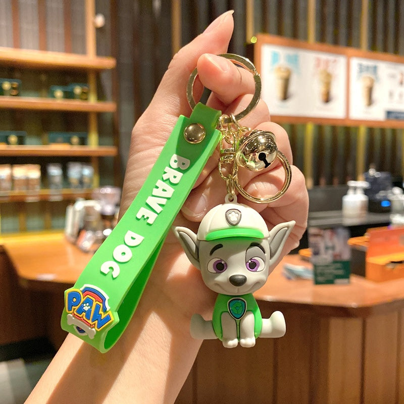Cartoon Soft Silicone Keychain