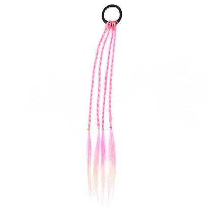 Cute Colorful Twist Braid Hair Tie for Girls