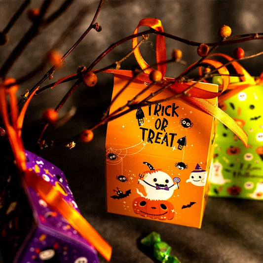 Halloween Mini Candy Gift Boxes – 6PCS Set