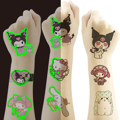 Kids Temporary Tattoos 4 Sheets Gift Set
