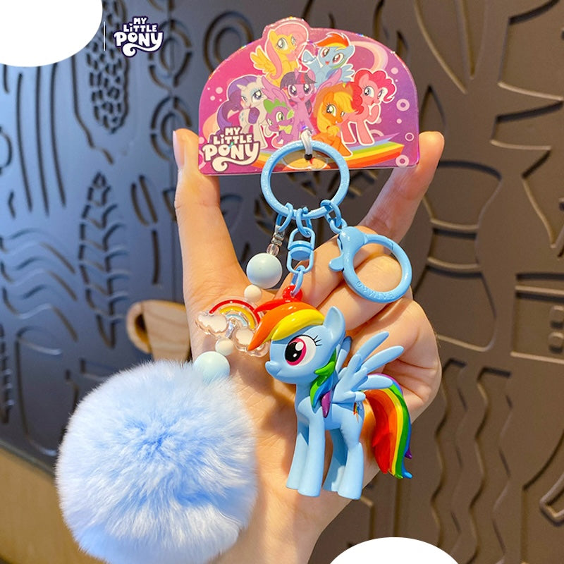 My Little Pony Pom-Pom & Beaded Keychain Collection