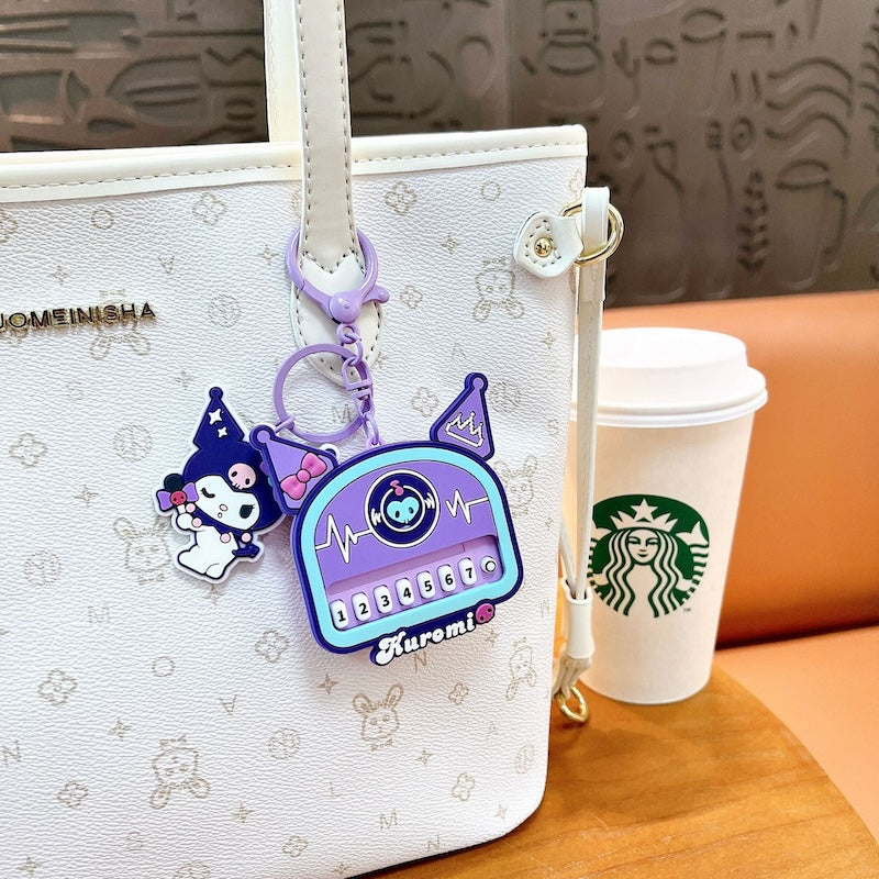 Kuromi Musical Keychain