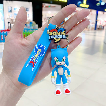 Cartoon Soft Silicone Keychain