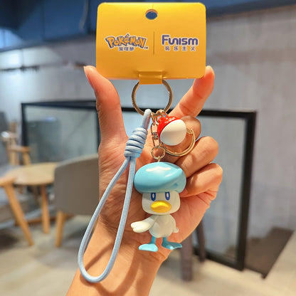 Pokémon Premium Keychain Charm – Poké Ball Style with Color Strap
