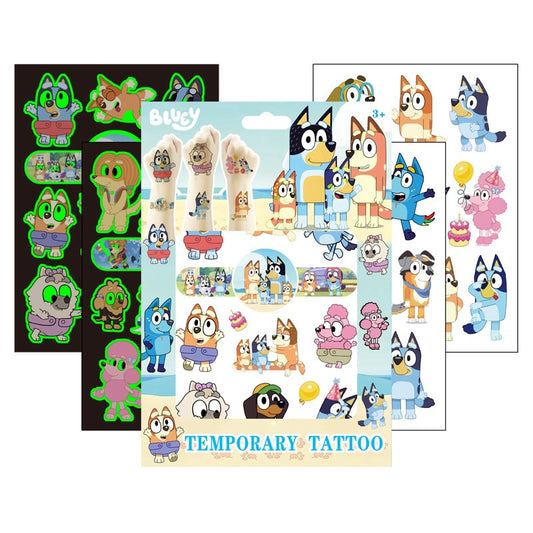 Kids Temporary Tattoos 4 Sheets Gift Set