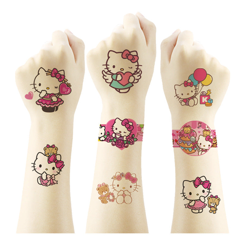 Kids Temporary Tattoos 4 Sheets Gift Set
