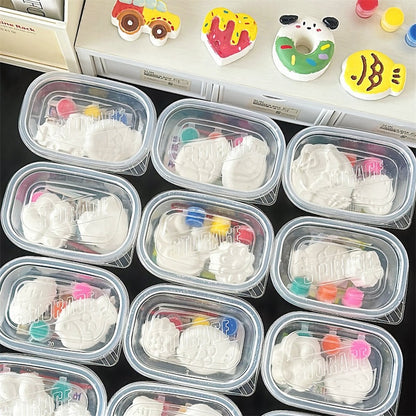 Cute Plaster Painting DIY Kit for Kids – Creative Craft Set