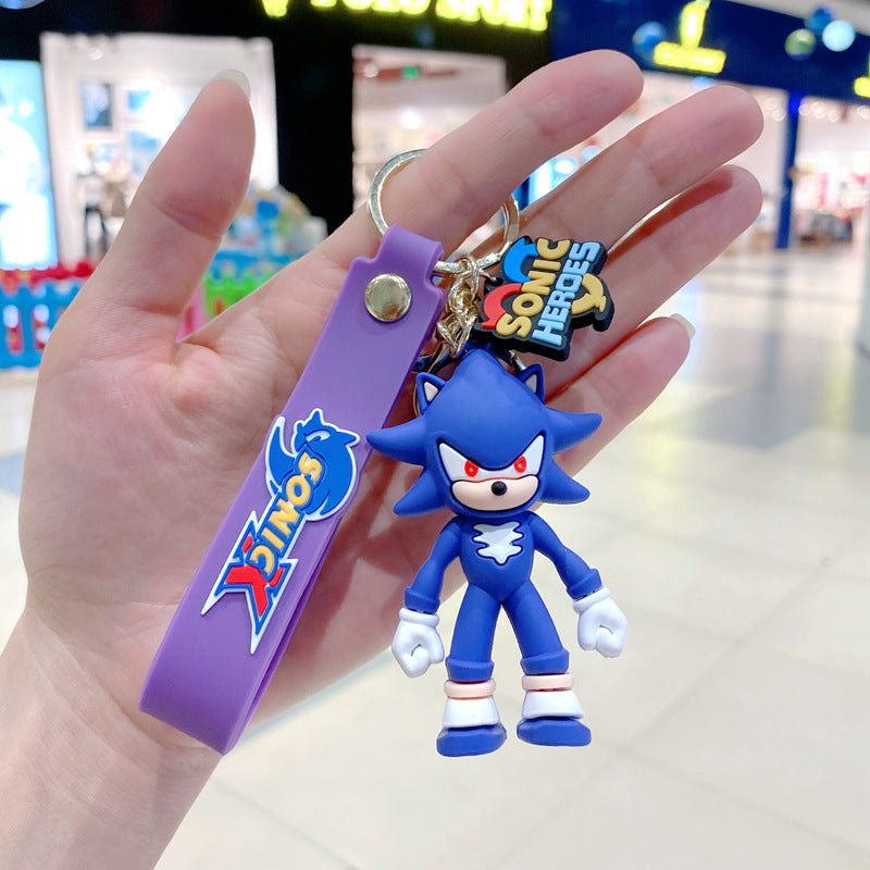 Cartoon Soft Silicone Keychain