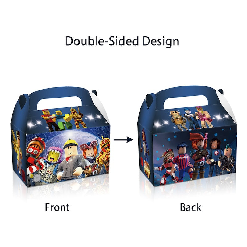 Double-Sided Party Favor Gift Boxes (12PCS Set)