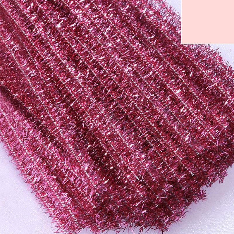 Chenille Stems Glitter – Sparkling & Flexible for DIY Crafts