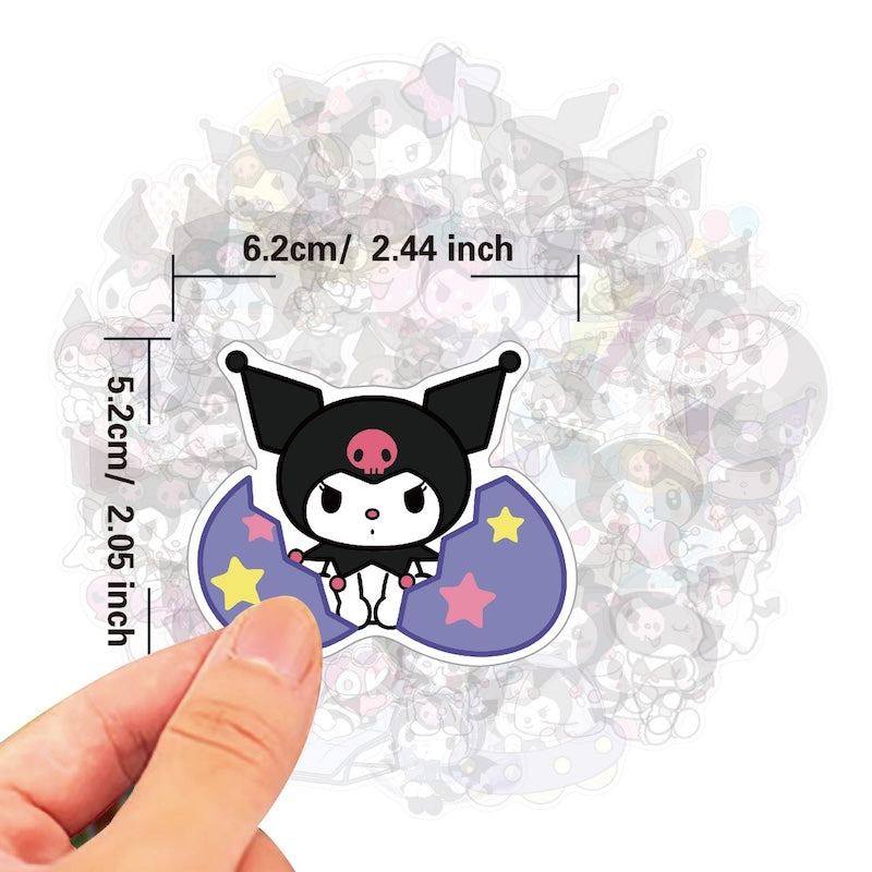 50PCS DIY Waterproof Stickers