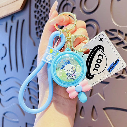 Sanrio Shaking Scented Bead Cartoon Keychain