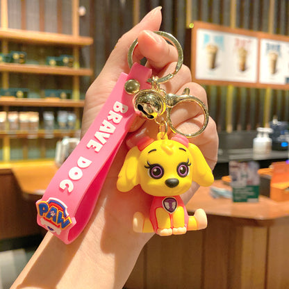 Cartoon Soft Silicone Keychain
