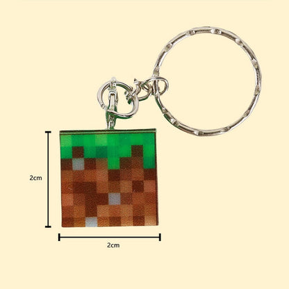 Light-Up Cube Keychain