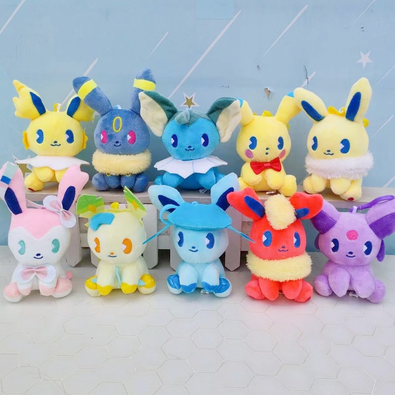 Cute Cartoon Plush Keychain Charms