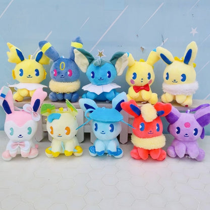Cute Cartoon Plush Keychain Charms