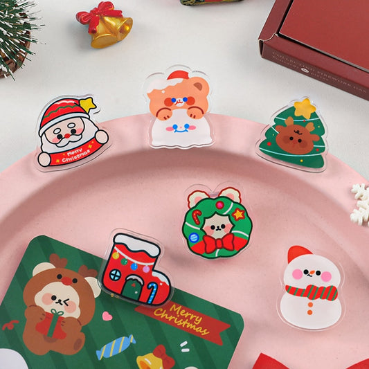 Christmas Acrylic Clips – DIY Sealing Clips