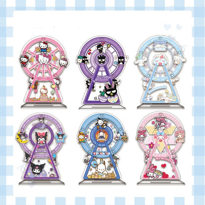 DIY Acrylic Ferris Wheel Rotating Desk Decor