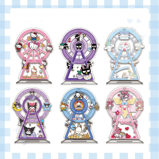 DIY Acrylic Ferris Wheel Rotating Desk Decor