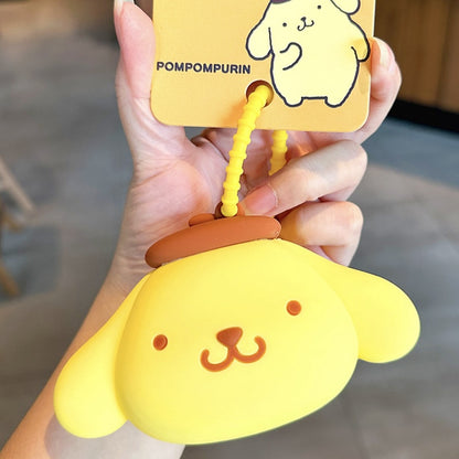 Cute Cartoon Silicone Coin Purse for Kids