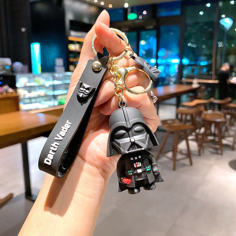 Cartoon Soft Silicone Keychain