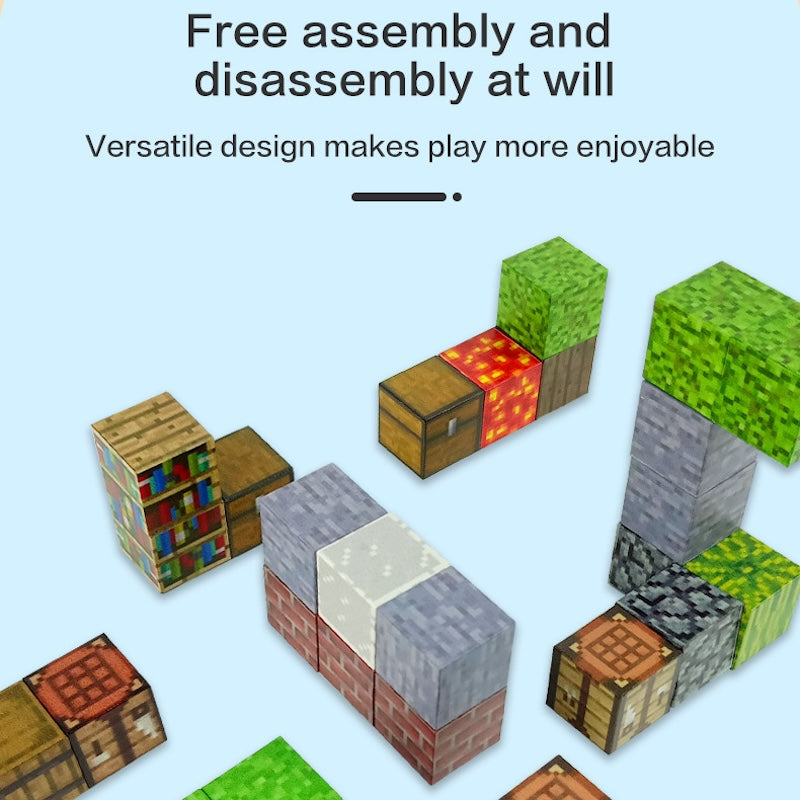 Magnetic Building Blocks Set